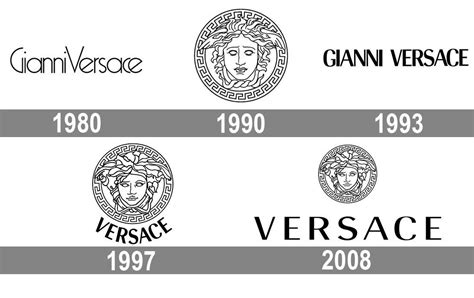 logo versace negli anni|versace logo download.